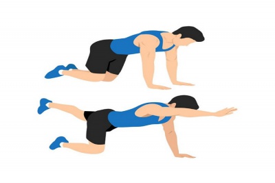 چهارمین حرکت ورزشی مهم برای تقویت عضلات کف لگن