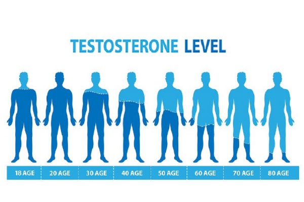تأثیر سن بر میزان تستوسترون
